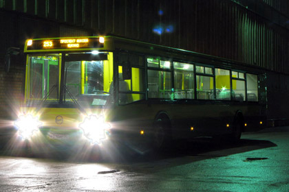 Ночной московский автобус